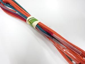 未使用品　正絹　手組帯締め